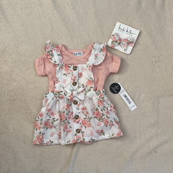 Nicole Miller Other - Nicole Miller Baby Girls Outfit Size 6-9 Months
